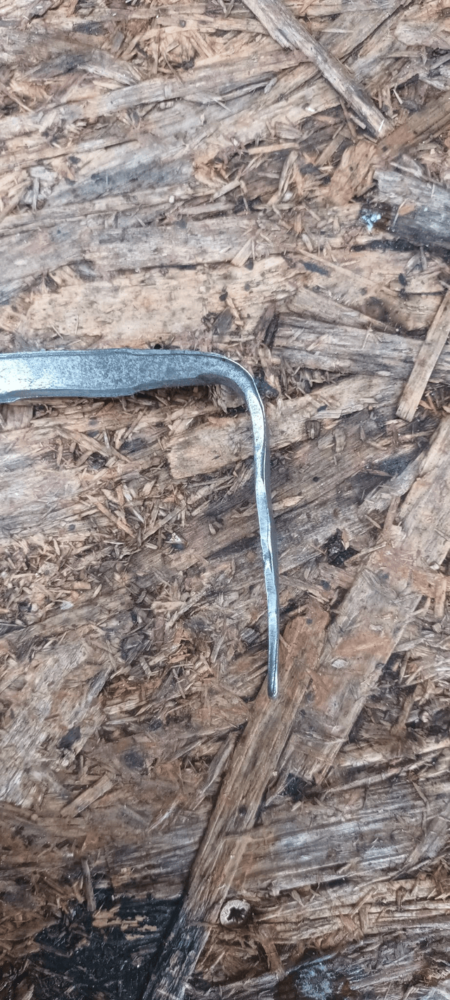 Small fire pit rake