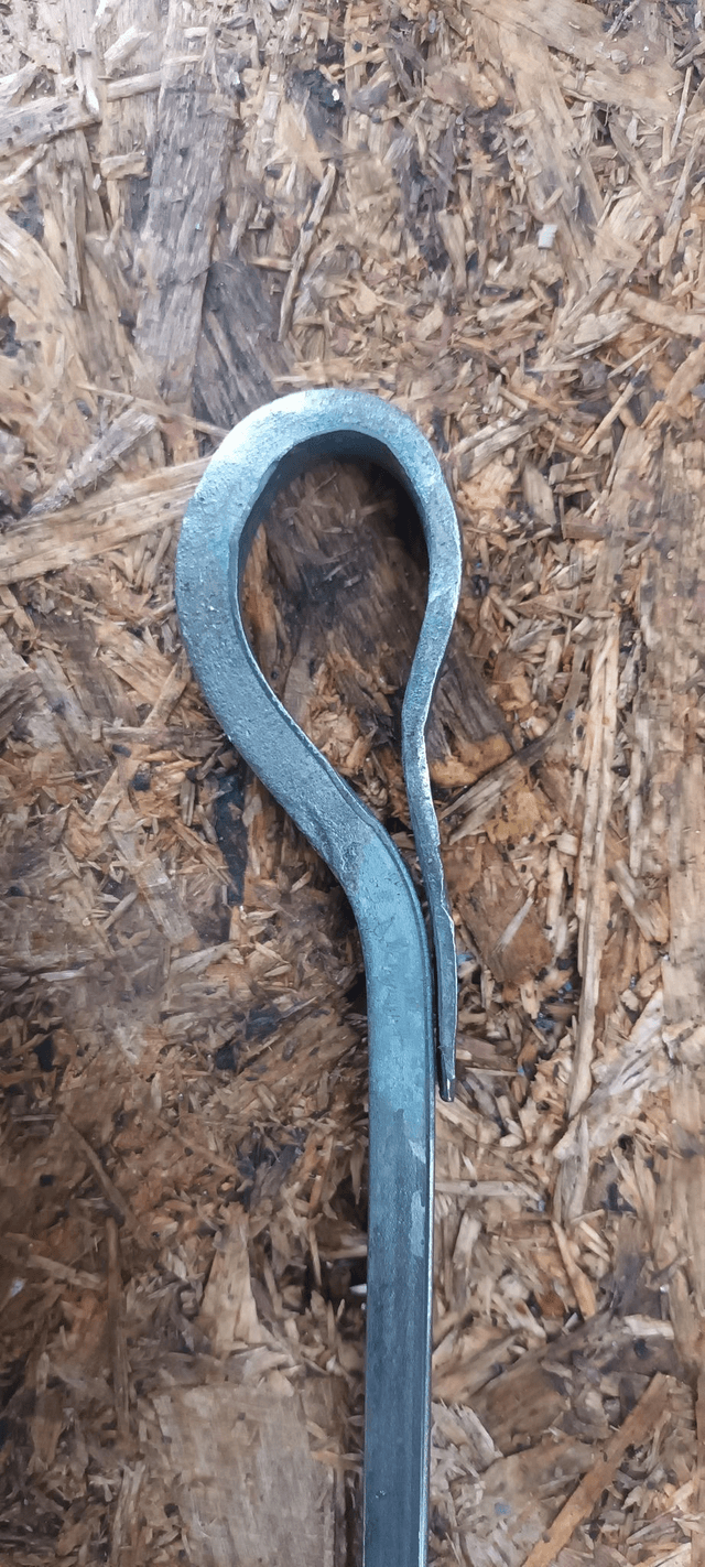 Small fire pit rake