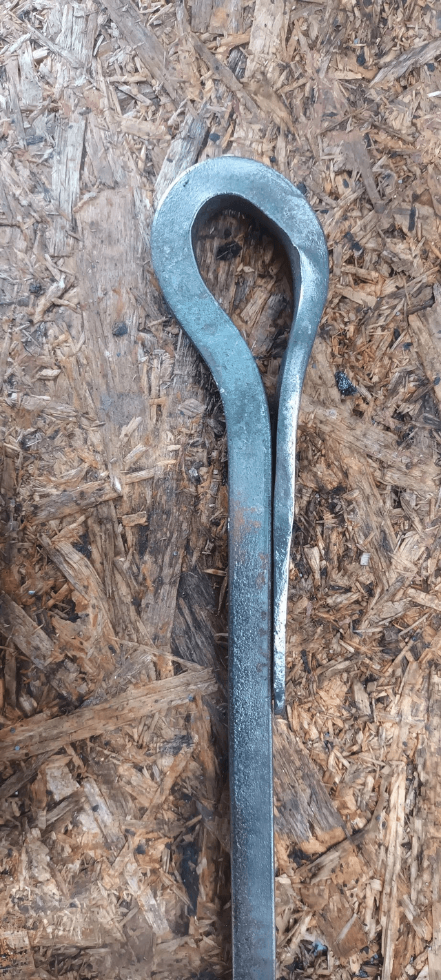 Large fire pit rake 