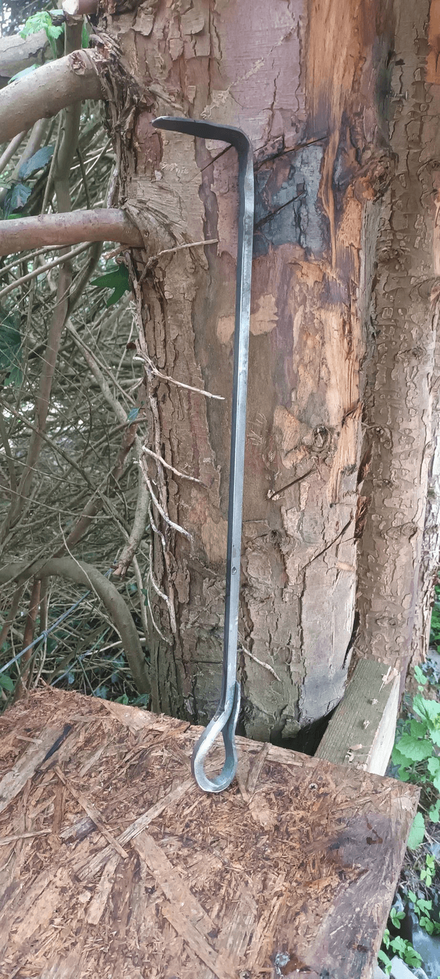 Small fire pit rake